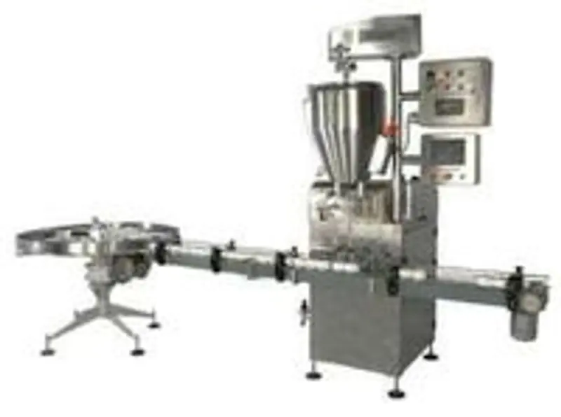 Viscous Cream Filling Machine With Jacketed Hopper and Stirrer